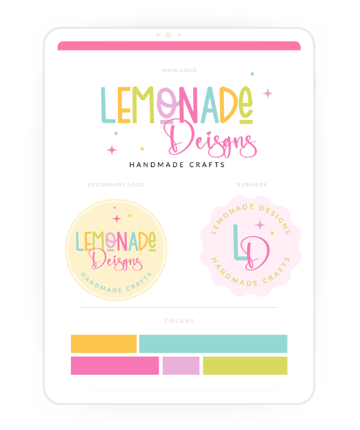 Custom Rainbow Canva Logo Bundle, Free Logo Maker